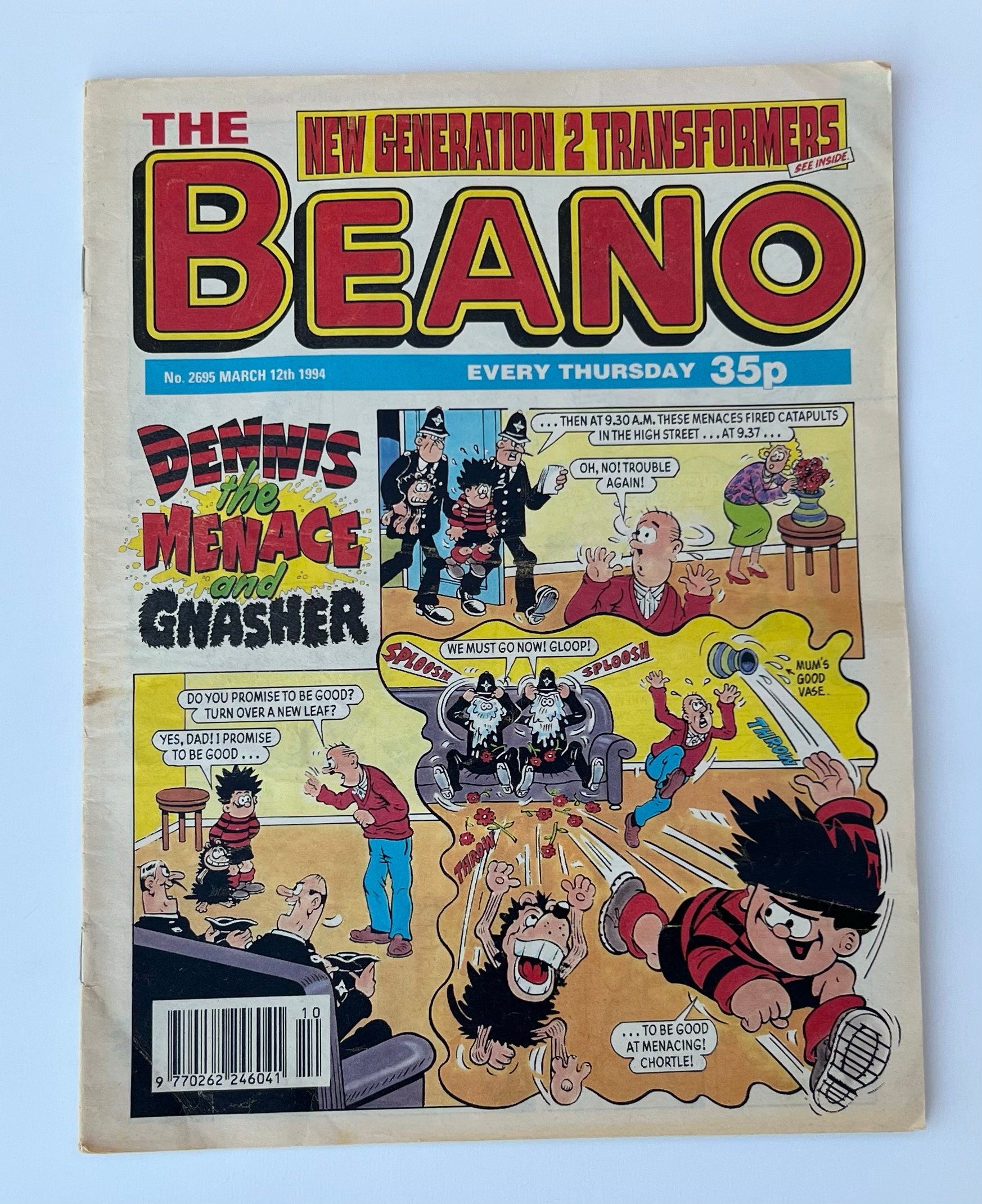 The BEANO Dennis the Menace and Gnasher Comic Magazin Issue Etsy