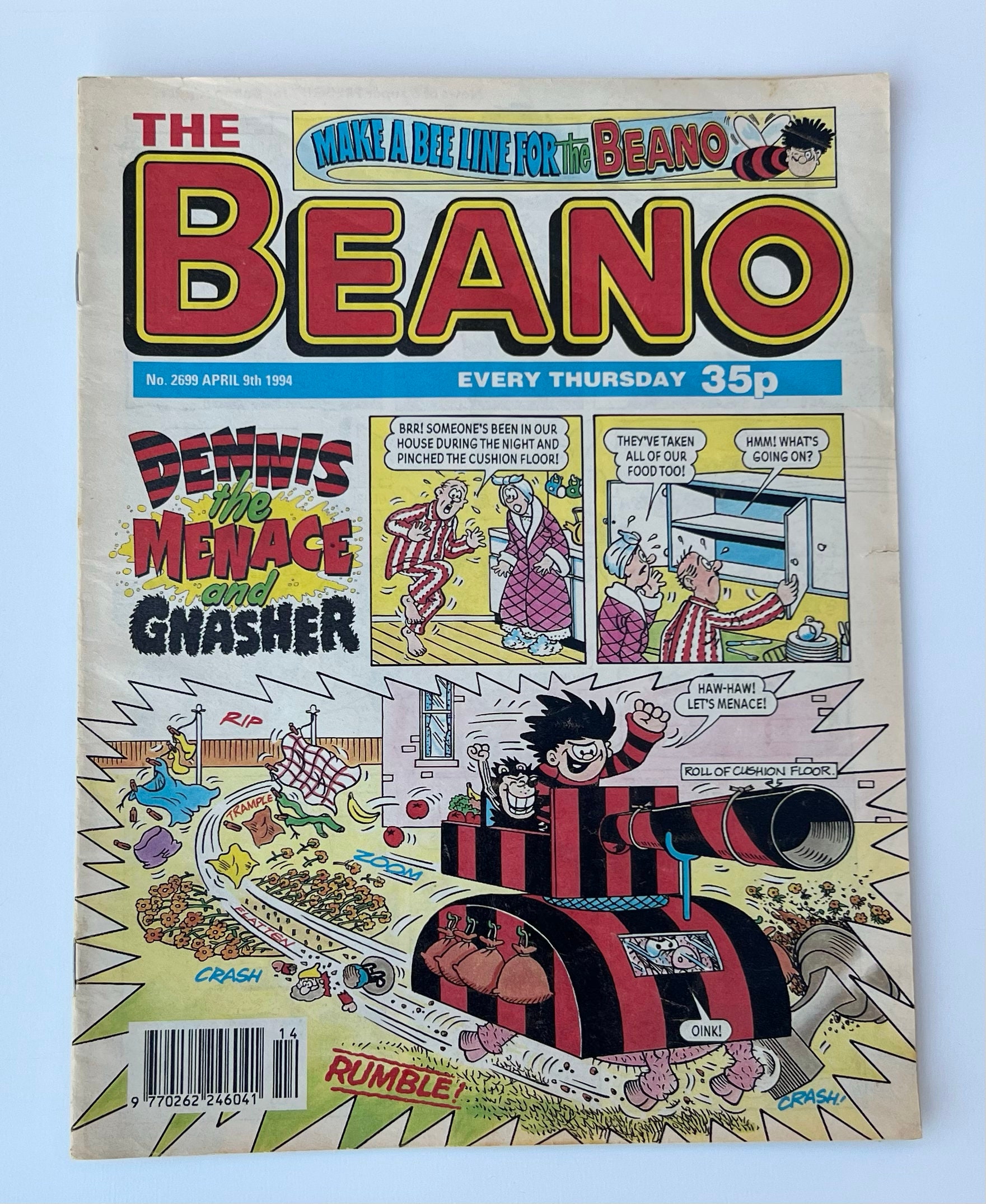 The BEANO Dennis the Menace and Gnasher Comic Magazin Issue Etsy