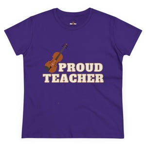 Camiseta de algodón de peso medio para mujer