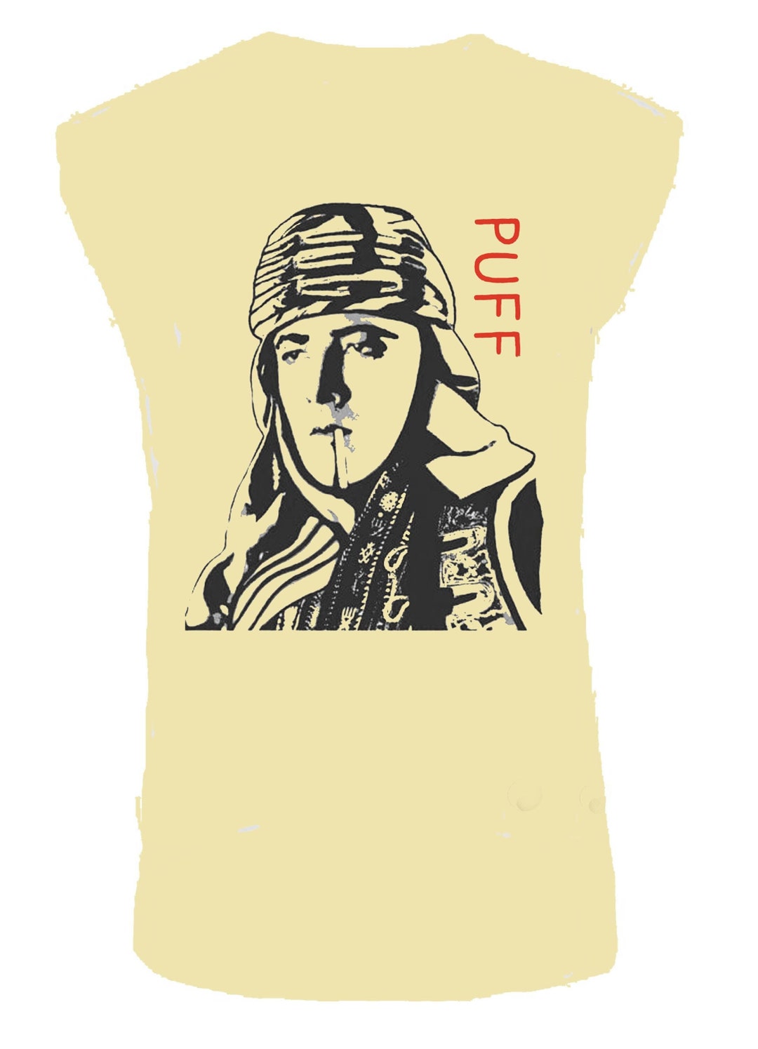 As Worn by Debbie Harry - Rudolph Valentino Puff Vest - Etsy