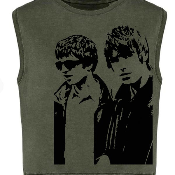 90s Oasis Snapshot ladies vest