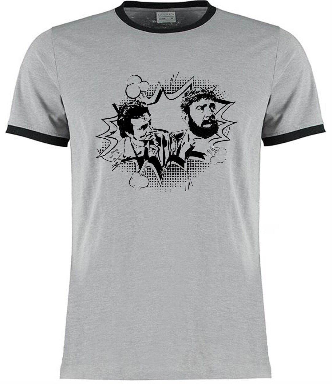 Stavy Goodbye Ringer Nostalgia Columbo Comic Villain Ringer Tee - Bye-bye Sky High IQ Murder ...
