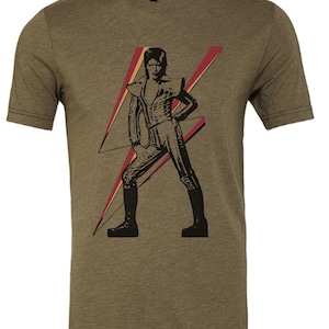 Ziggy plays guitar - vintage feel unisex tee