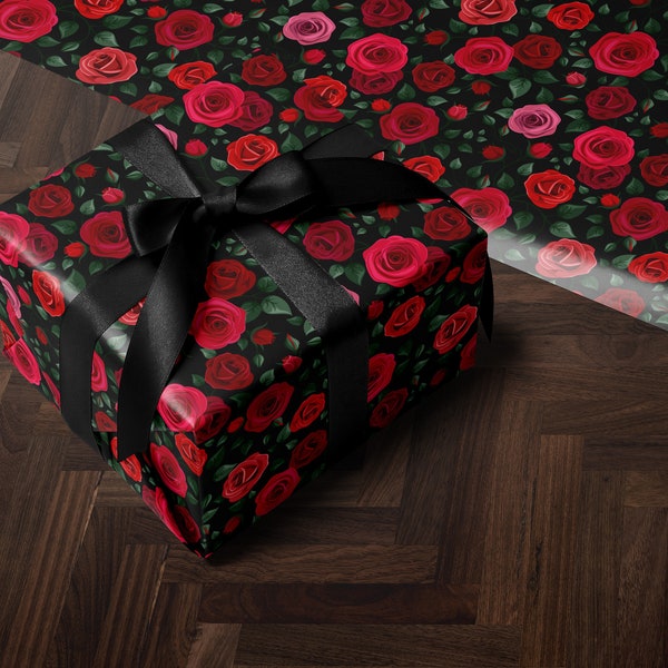 Romantic Wrapping Paper - Etsy