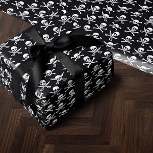 Pirate Wrapping Paper Boy Gift Wrap For Boy Wrapping Paper Birthday Gift Wrap Son Gift Wrap Skull Gift Wrap Birthday Boy Gift Wrap Pirate