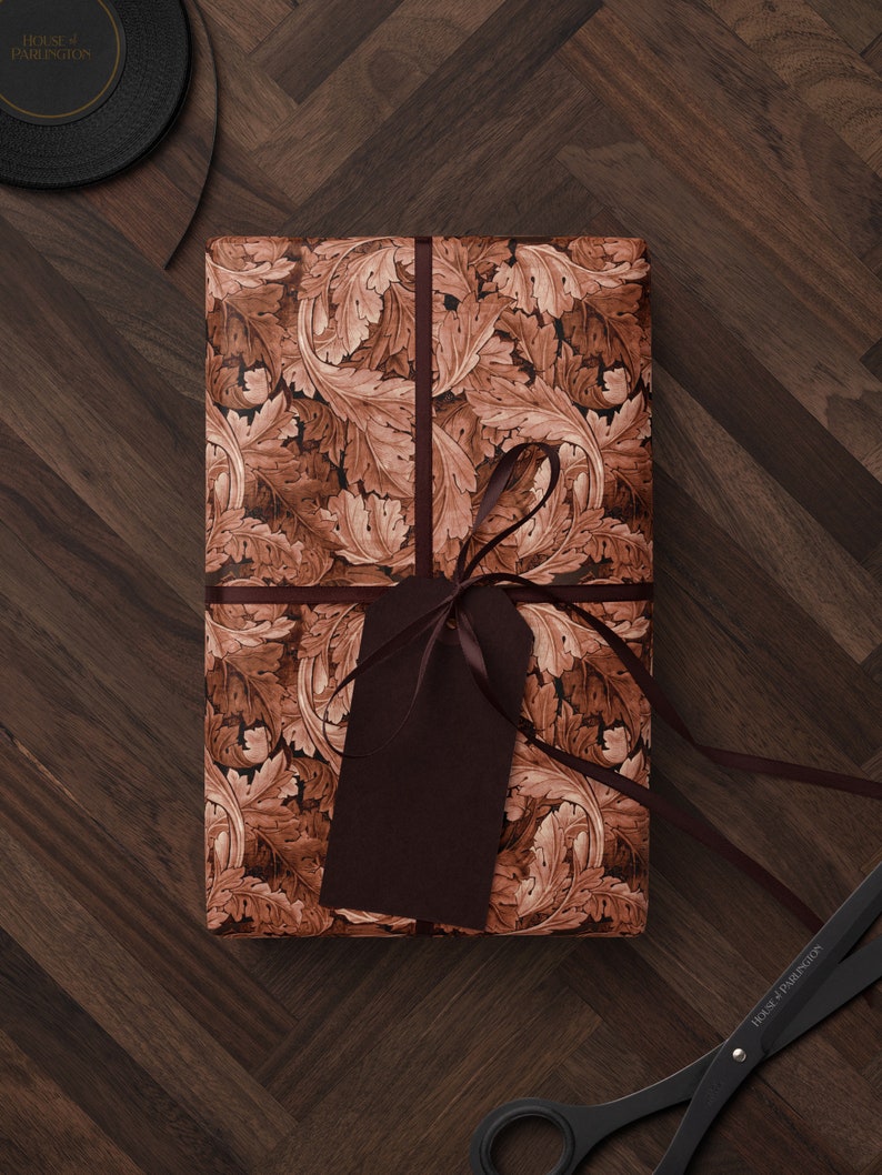 William Morris Wrapping Paper Fall Gift Wrap Decorative Paper Vintage Wrapping Paper Traditional Gift Wrap Decoupage Paper Wrapping Supplies