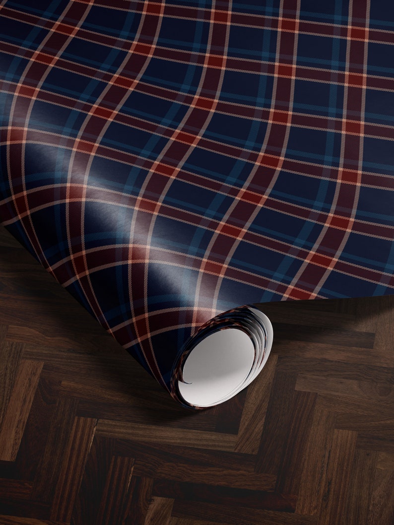 Traditional Plaid Wrapping Paper Holiday Gift Wrap Tartan Gift Wrap Elegant Christmas Gift Wrap Christmas Wrapping Paper Holiday Gift Wrap