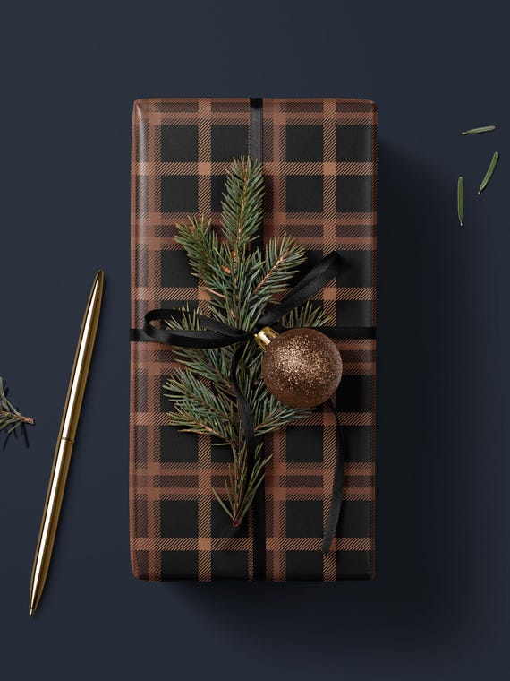 Vintage Plaid Holiday Gift Wrap Vintage Plaid Holiday Gift Wrap