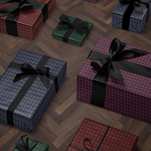 Green Argyle Wrapping Paper Birthday Gift Wrapping Paper Golf Gift Wrap Christmas Wrapping Paper Green Plaid Gift Wrap for Him Gift Brother