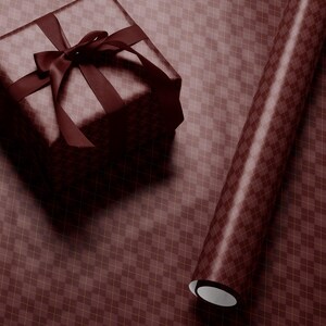 Red Diamond Gift Wrap Mom Traditional Gift Wrap Christmas Wrapping Paper Roll Classic Wrapping Paper Red Argyle Paper Elegant Gift Wrap