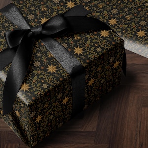 Christmas Gift Wrap Holiday Wrapping Paper Nostalgic Christmas Wrapping Paper Festive Decor Christmas Party Gift Idea Christmas Home Decor
