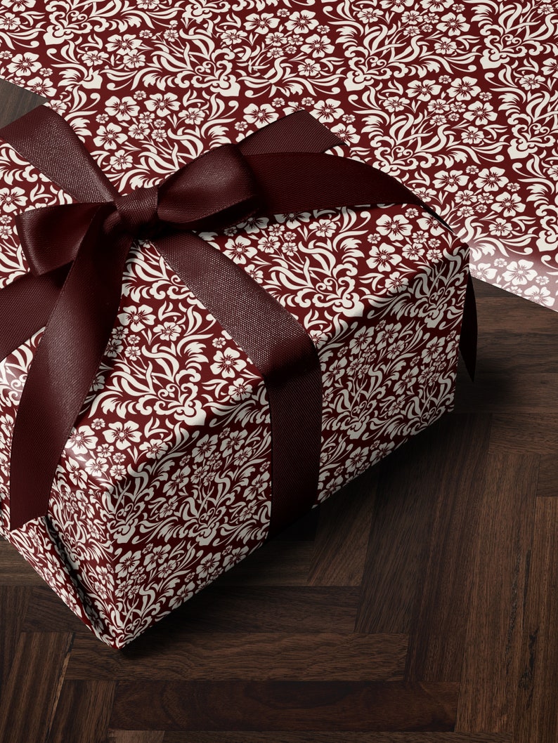 Elegant Gift Wrap Anniversary Gift for Women Classic Wrapping Paper Bridal Shower Gift for Bride to Be Wrapping Paper Roll Christmas Paper
