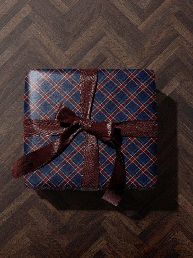 Traditional Plaid Wrapping Paper Holiday Gift Wrap Tartan Gift Wrap Elegant Christmas Gift Wrap Christmas Wrapping Paper Holiday Gift Wrap