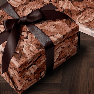 William Morris Wrapping Paper Fall Gift Wrap Decorative Paper Vintage Wrapping Paper Traditional Gift Wrap Decoupage Paper Wrapping Supplies