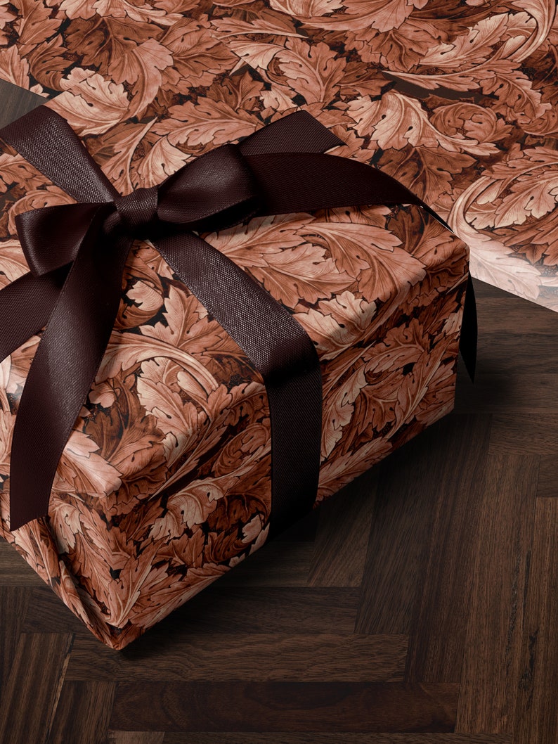 William Morris Wrapping Paper Fall Gift Wrap Decorative Paper Vintage Wrapping Paper Traditional Gift Wrap Decoupage Paper Wrapping Supplies