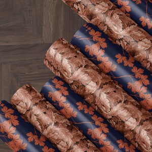 William Morris Wrapping Paper Fall Gift Wrap Decorative Paper Vintage Wrapping Paper Traditional Gift Wrap Decoupage Paper Wrapping Supplies