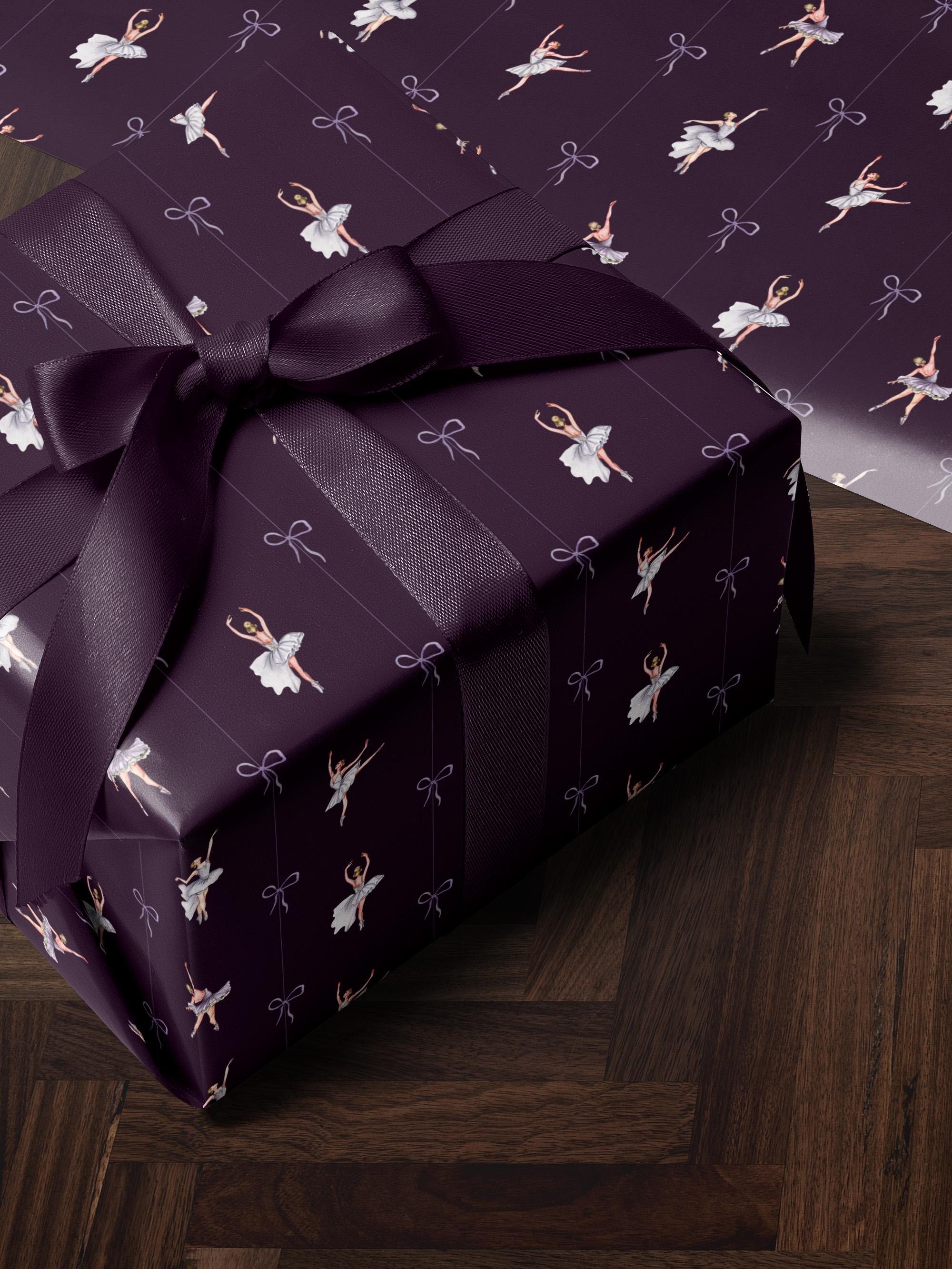 Ballet Dancer Gift Wrap Paper Ballerina Birthday Wrapping Paper Nutcracker Ballet Ballerina Gift Wrap The Nutcracker Wrapping Paper Girl