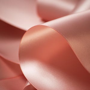 Wide Rose Gold Satin Ribbon for Gift Wrapping 4 Inch Luxury Ribbon for Statement Bows Wedding Decor Holiday Gift Packaging Large Bow Ribbon