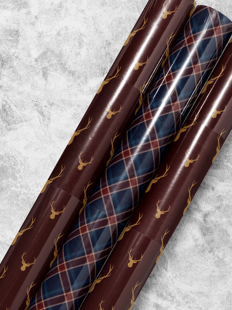 Traditional Plaid Wrapping Paper Holiday Gift Wrap Tartan Gift Wrap Elegant Christmas Gift Wrap Christmas Wrapping Paper Holiday Gift Wrap