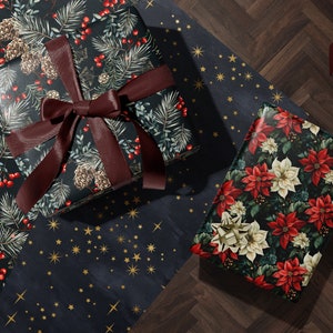Moody Seasonal Gift Wrap
