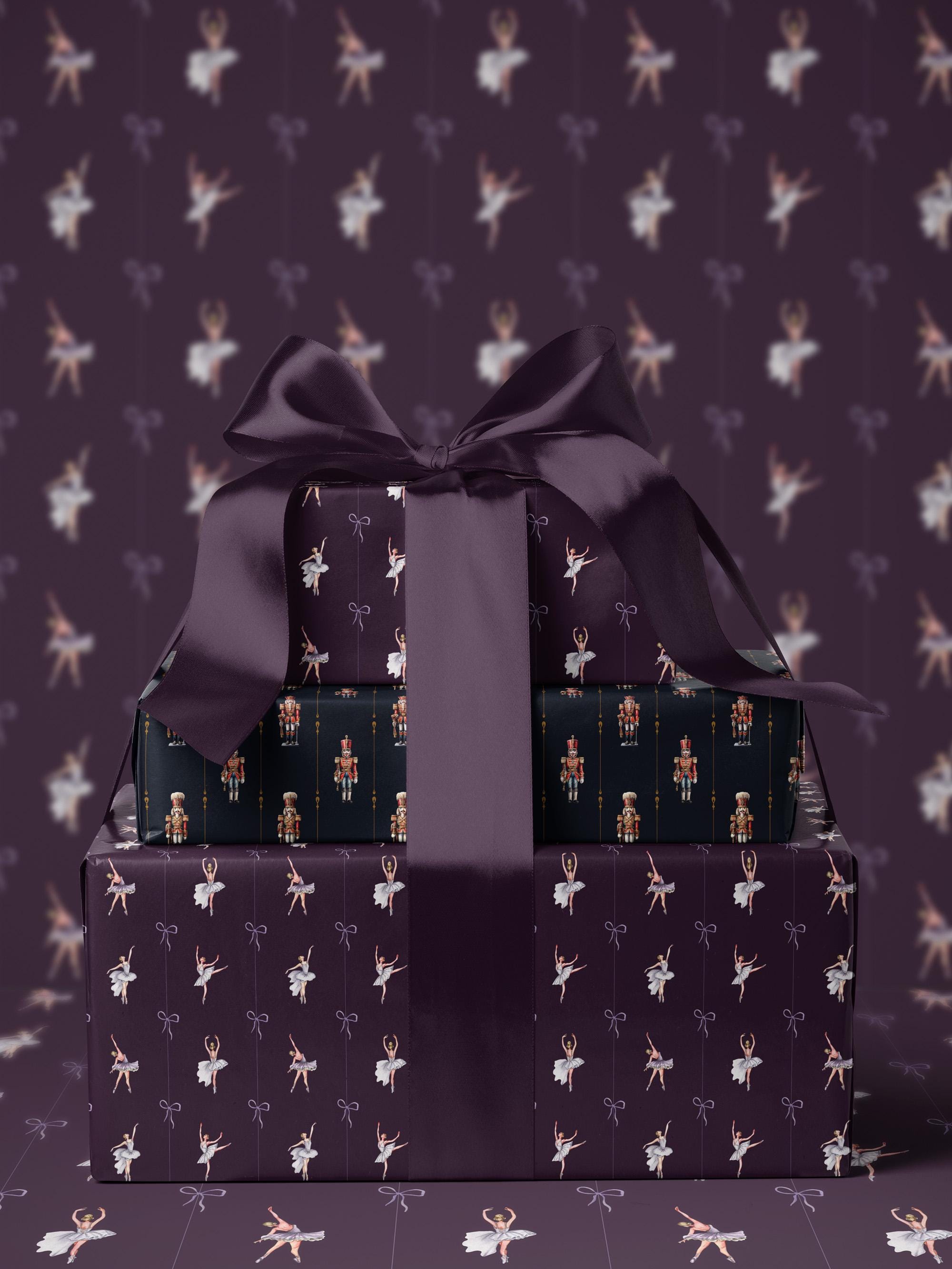 Ballet Dancer Gift Wrap Paper Ballerina Birthday Wrapping Paper Nutcracker Ballet Ballerina Gift Wrap The Nutcracker Wrapping Paper Girl