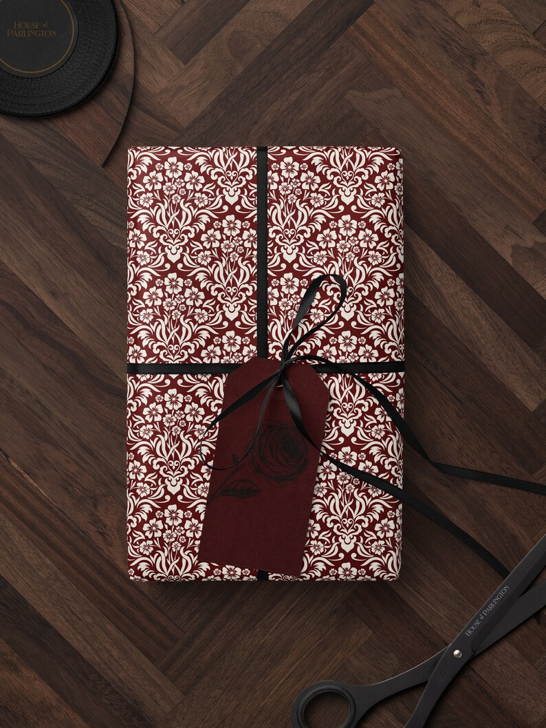 Elegant Gift Wrap Anniversary Gift for Women Classic Wrapping Paper Bridal Shower Gift for Bride to Be Wrapping Paper Roll Christmas Paper