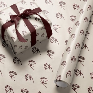 Lovely Design Wrapping Paper Rose Gift Wrap Wedding Gift Wrapping Paper Floral Drawer Liner Paper Holiday Gift Wrap Paper Craft Supplies