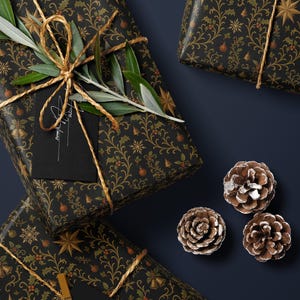 Christmas Gift Wrap Holiday Wrapping Paper Nostalgic Christmas Wrapping Paper Festive Decor Christmas Party Gift Idea Christmas Home Decor