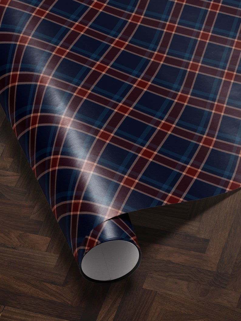 Traditional Plaid Wrapping Paper Holiday Gift Wrap Tartan Gift Wrap Elegant Christmas Gift Wrap Christmas Wrapping Paper Holiday Gift Wrap