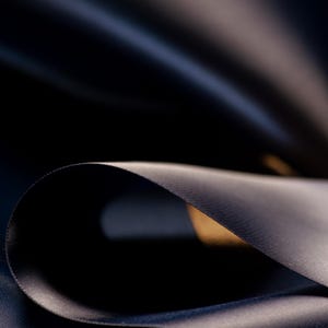 Wide Navy Satin Ribbon for Gift Wrapping 4 Inch Luxury Ribbon for Statement Bows Wedding Decor Holiday Gift Packaging Large Bow Ribbon