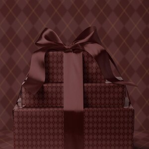 Red Diamond Gift Wrap Mom Traditional Gift Wrap Christmas Wrapping Paper Roll Classic Wrapping Paper Red Argyle Paper Elegant Gift Wrap