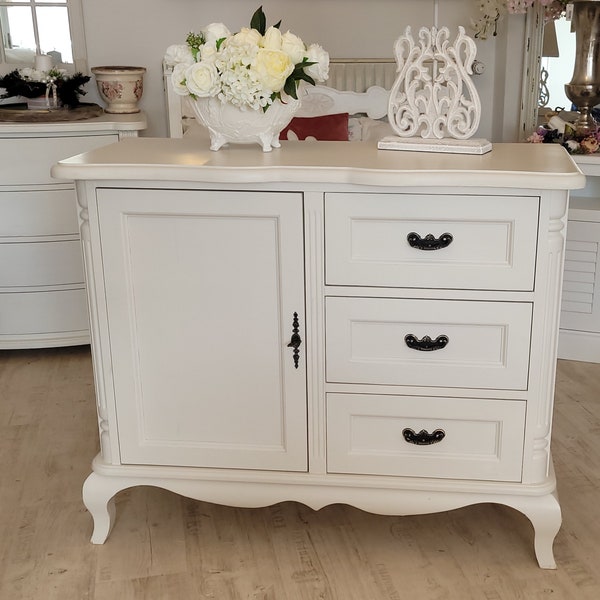 Chippendale style dresser cabinet