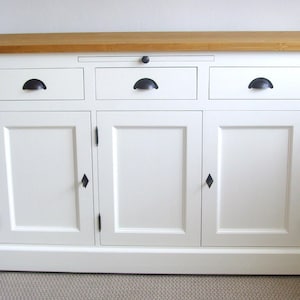 Kommode Buffet Sideboard Schrank Anrichte Massivholz Landhaus weiß
