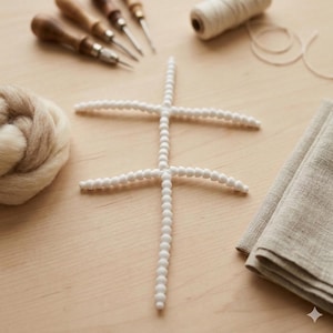 Cotton Doll Skeleton Jointed Armature for Plush Doll DIY Articulated Bone Frame Poseable Toy Parts Craft Supplies for Stuffed Doll Making