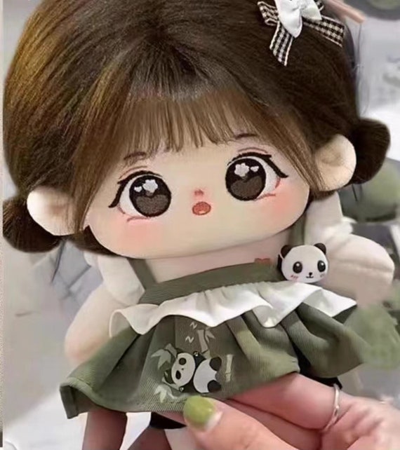NOpinz Super Kawaii Peluche Fille poupée avec Jupe Petite Fille Jou