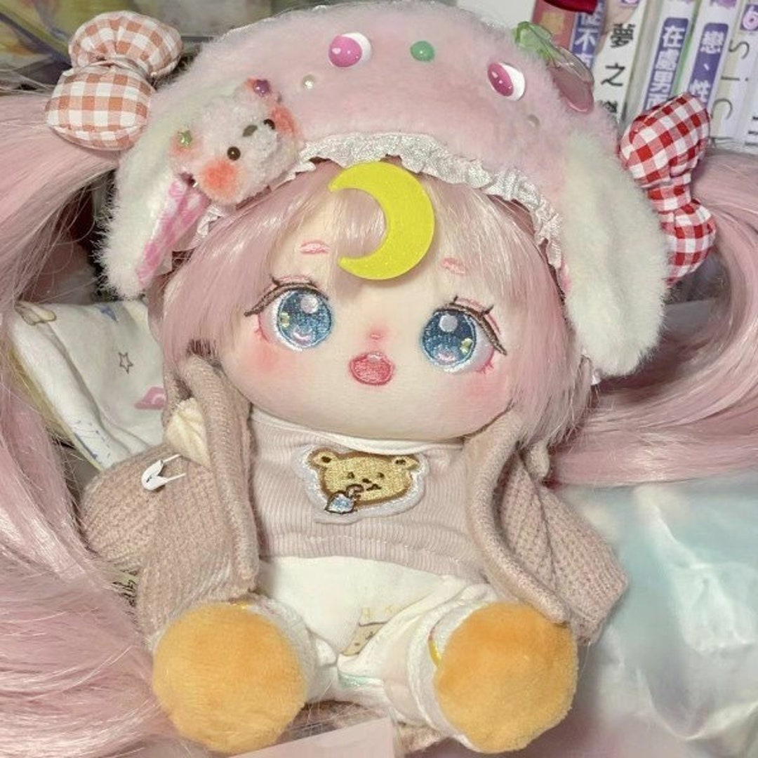 20cm Cotton Doll Kawaii Plush Doll Etsy