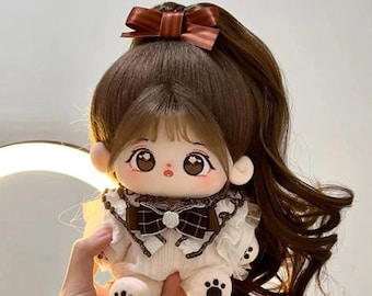 20cm cotton doll, kawaii plush doll(clothes not included)
