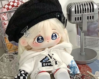 20cm cotton doll, kawaii plush doll(clothes not included)