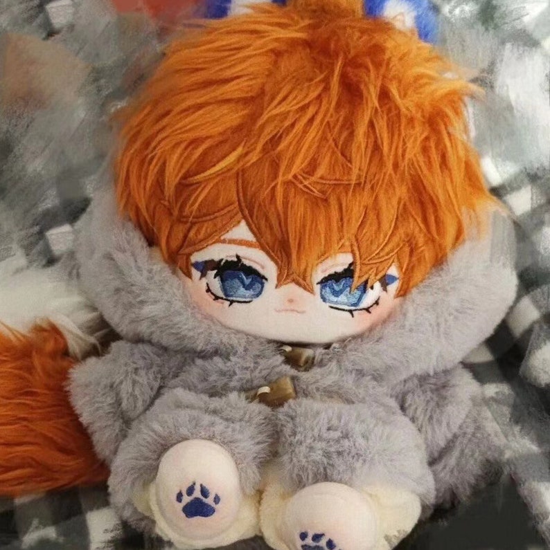 20cm Cotton Doll Game Character Kawaii Plush Doll clothes Etsy