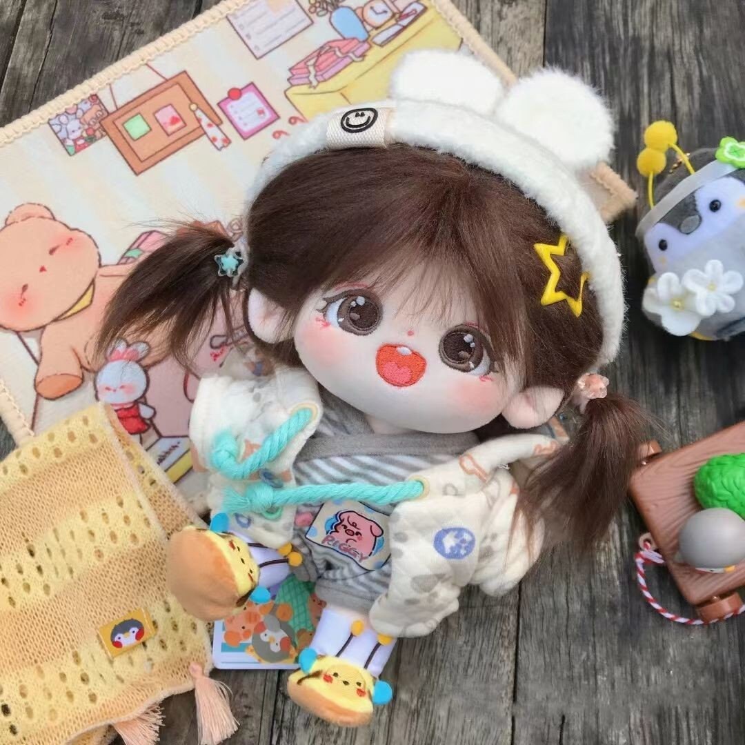 thumbnail image 2 of DIY Clothing 10cm Cotton Doll Clothes Dress Up Plush Toy Clothes Doll Accessorie 2 of 14