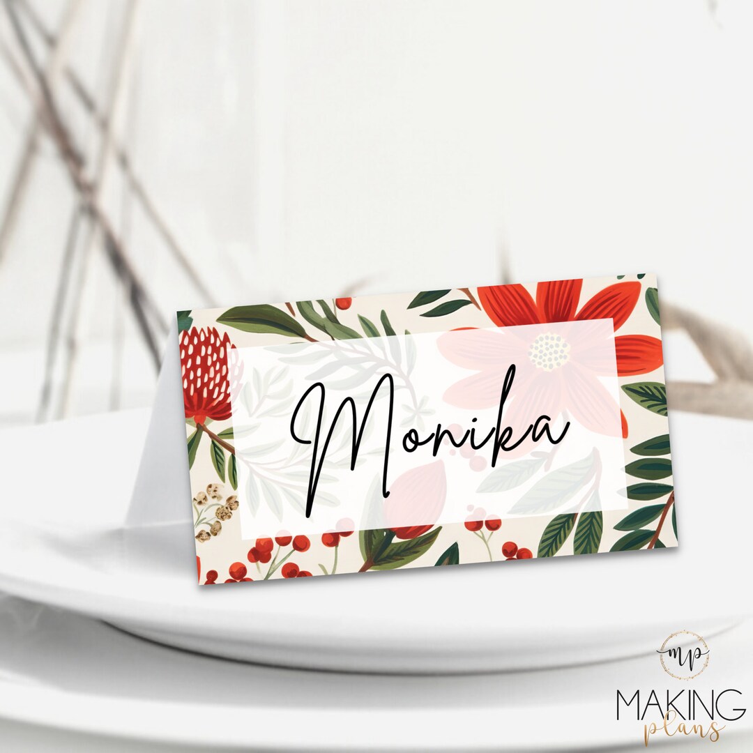 christmas-place-card-template-editable-christmas-place-cards-etsy