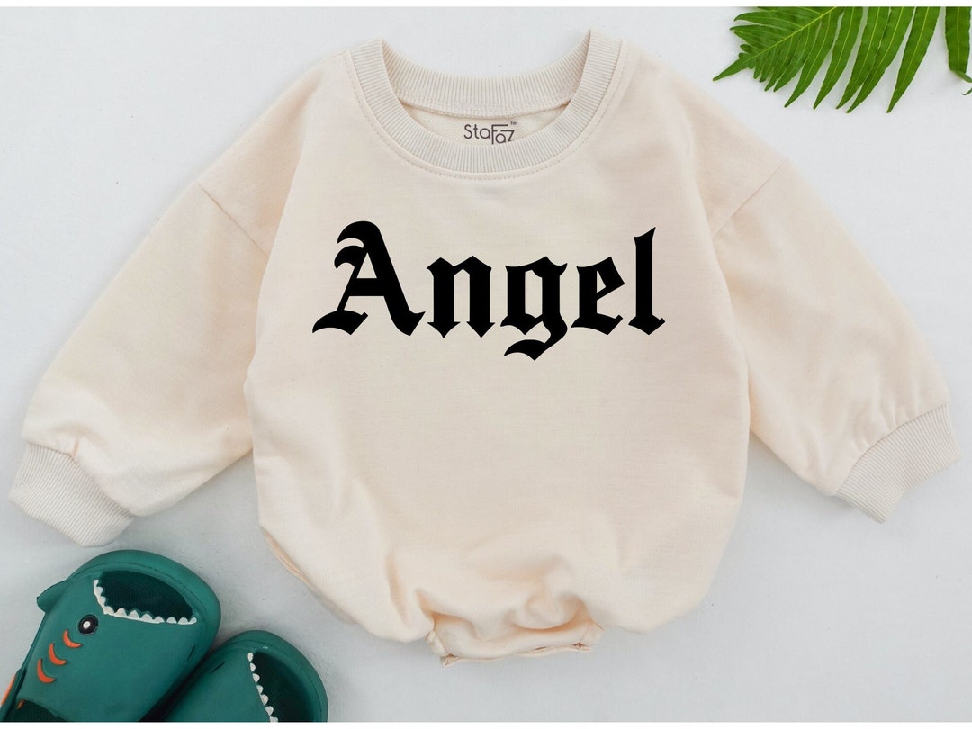 Angel Baby Romper Mommy's Little Angel Angel Baby Gifts Etsy