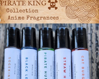 OP Pirate King Collection Anime Inspired Fragrances | for Men and Women | Fandom Gifts | Cosplay Scents