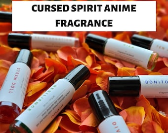 Jujutsu K Cursed Spirit Anime Inspired Fragrances | for Men and Women | Fandom Gifts | Cosplay Scents