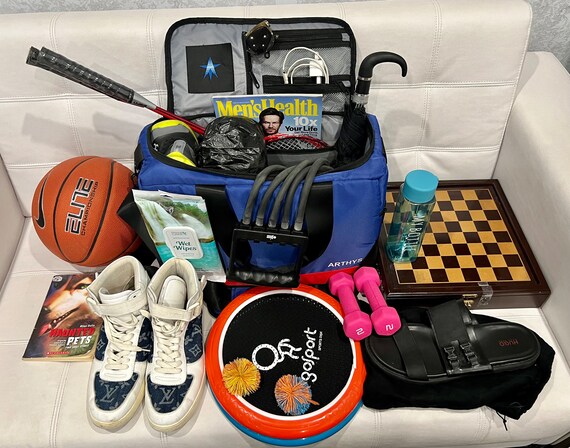 Sneaker Bag Sports Basketball Duffle Bag with Divider Divided