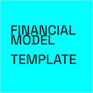 Comprehensive Financial Model Template for Business, SaaS, and Startups and Individuals