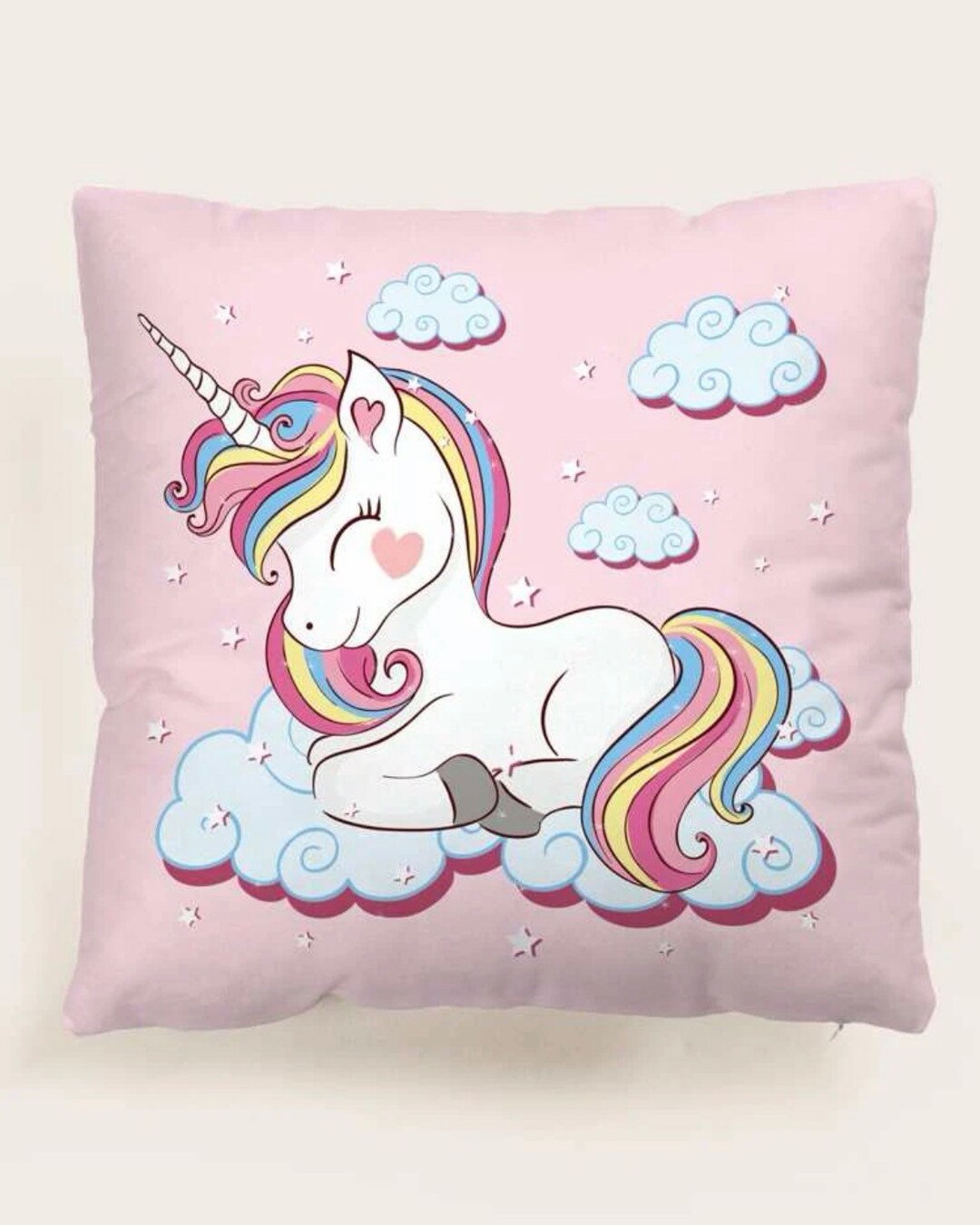 Girls Unicorn Cushion Cover Etsy