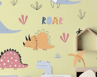 Dinosaur wall decals