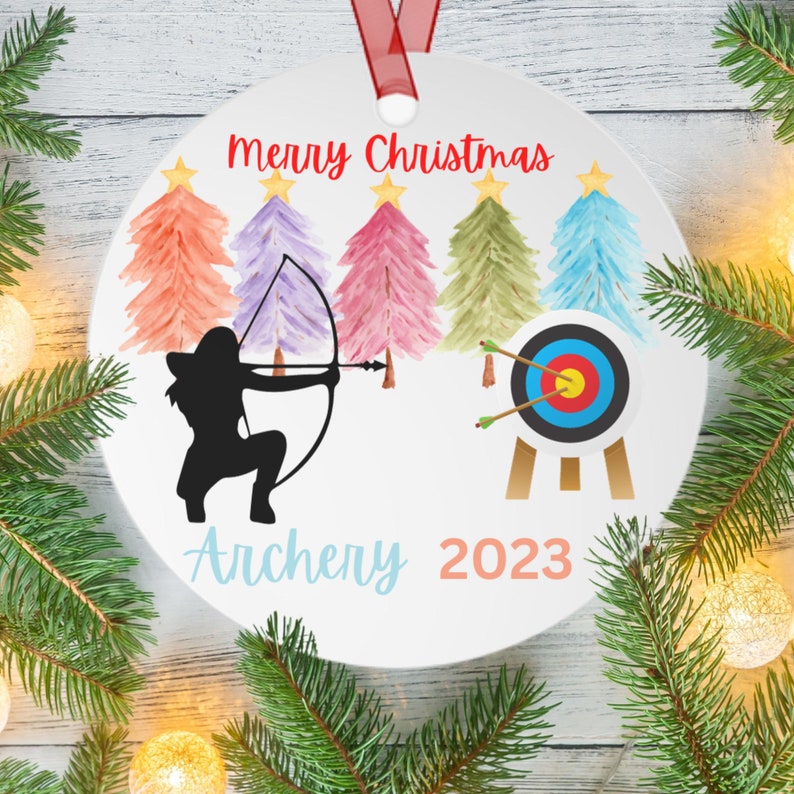 Custom Archery Christmas Ornament, Funny Christmas Ornaments Gift