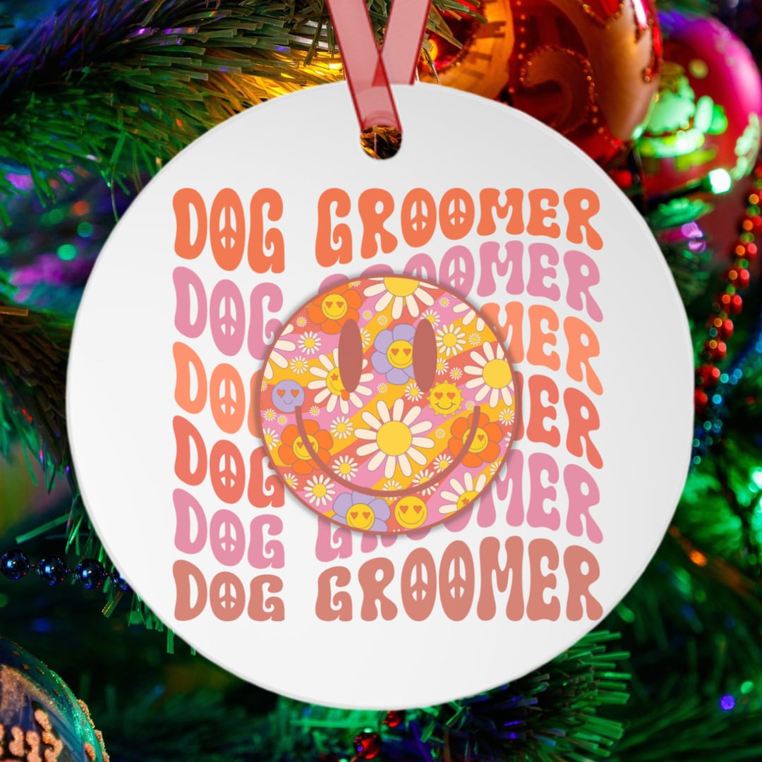 Dog Groomer Gifts For Christmas
 Personalized Christmas Ornament Dog Groomer Ornament Gift From Dog